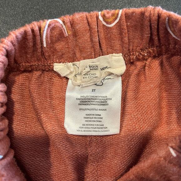 Jessica Simpson Two-Piece Set Rainbow Set, Orange/Neutral, Toddler Girl Size 2T - Picture 7 of 7